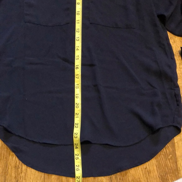 MK Sheer V-Neck Blouse - Picture 7 of 10